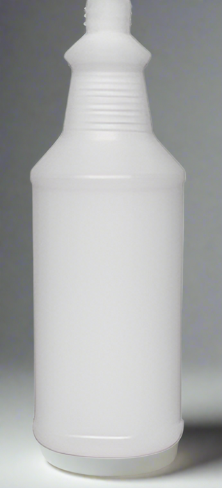 Carafe Spray Bottle - Natural HDPE Plastic 32oz, 28/400 neck size