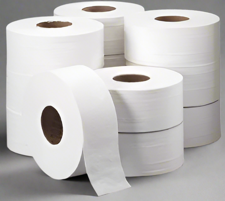 PUR Value Jumbo Roll Bathroom Tissue 2-ply 8 rolls/case, 1000'