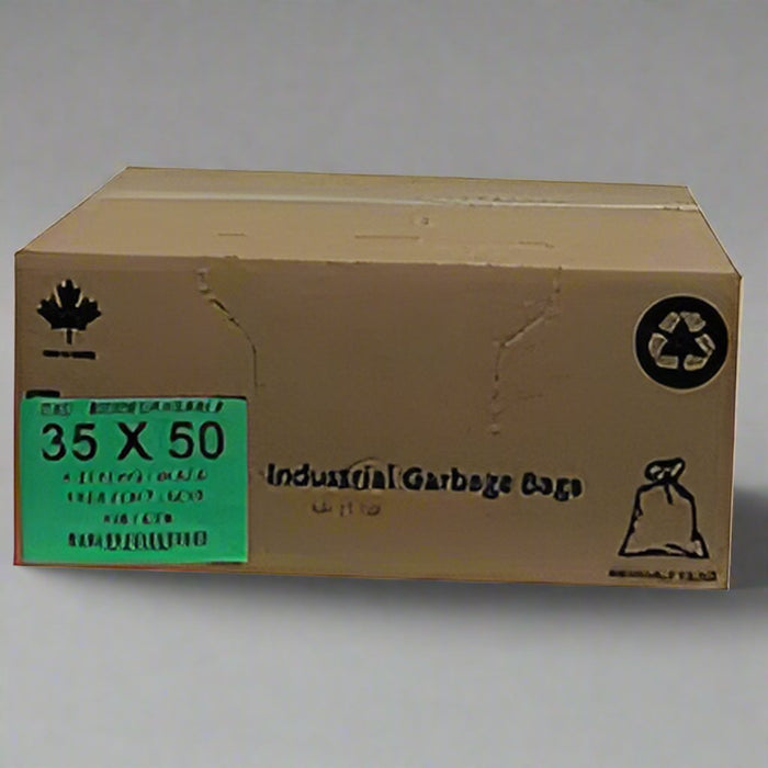 black garbage bag 35x50 extra strong